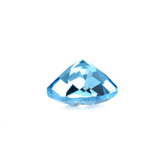 SWISS BLUE TOPAZ CHECKER CUT ROUND (MEDIUM/CLEAN) 7.00MM 1.65 Cts.