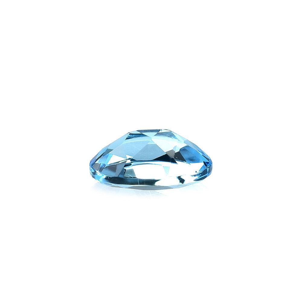 SWISS BLUE TOPAZ CUT OVAL (BLUE/CLEAN) 7X5MM 0.95 Cts.