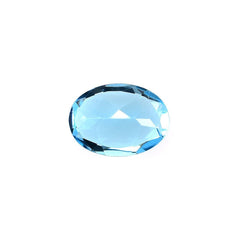 SWISS BLUE TOPAZ CUT OVAL (BLUE/CLEAN) 7X5MM 0.95 Cts.