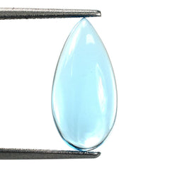 SWISS BLUE TOPAZ PLAIN PEAR CAB (BLUE/CLEAN) 16X8MM 5.22 Cts.