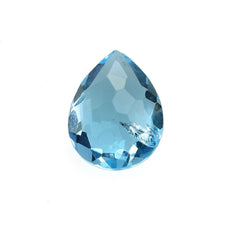 SWISS BLUE TOPAZ IRREGULAR CUT PEAR (NORMAL/BLUE CLEAN) 8.00X6.00MM 2.05 Cts.