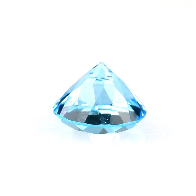 SWISS BLUE TOPAZ CUT ROUND (NORMAL/CLEAN) 6.00X6.00 MM 1.00 Cts.