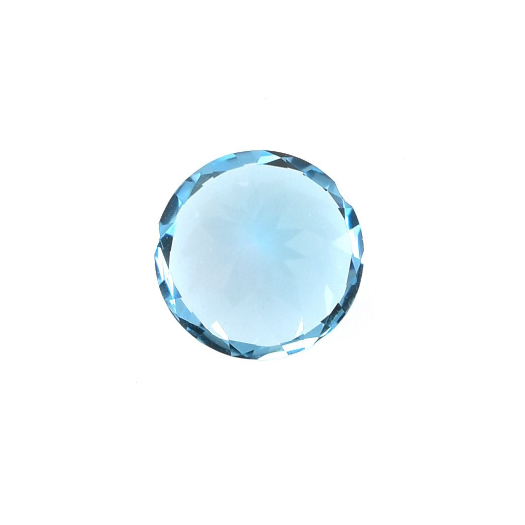 SWISS BLUE TOPAZ CUT ROUND (NORMAL/CLEAN) 6.00X6.00 MM 1.00 Cts.