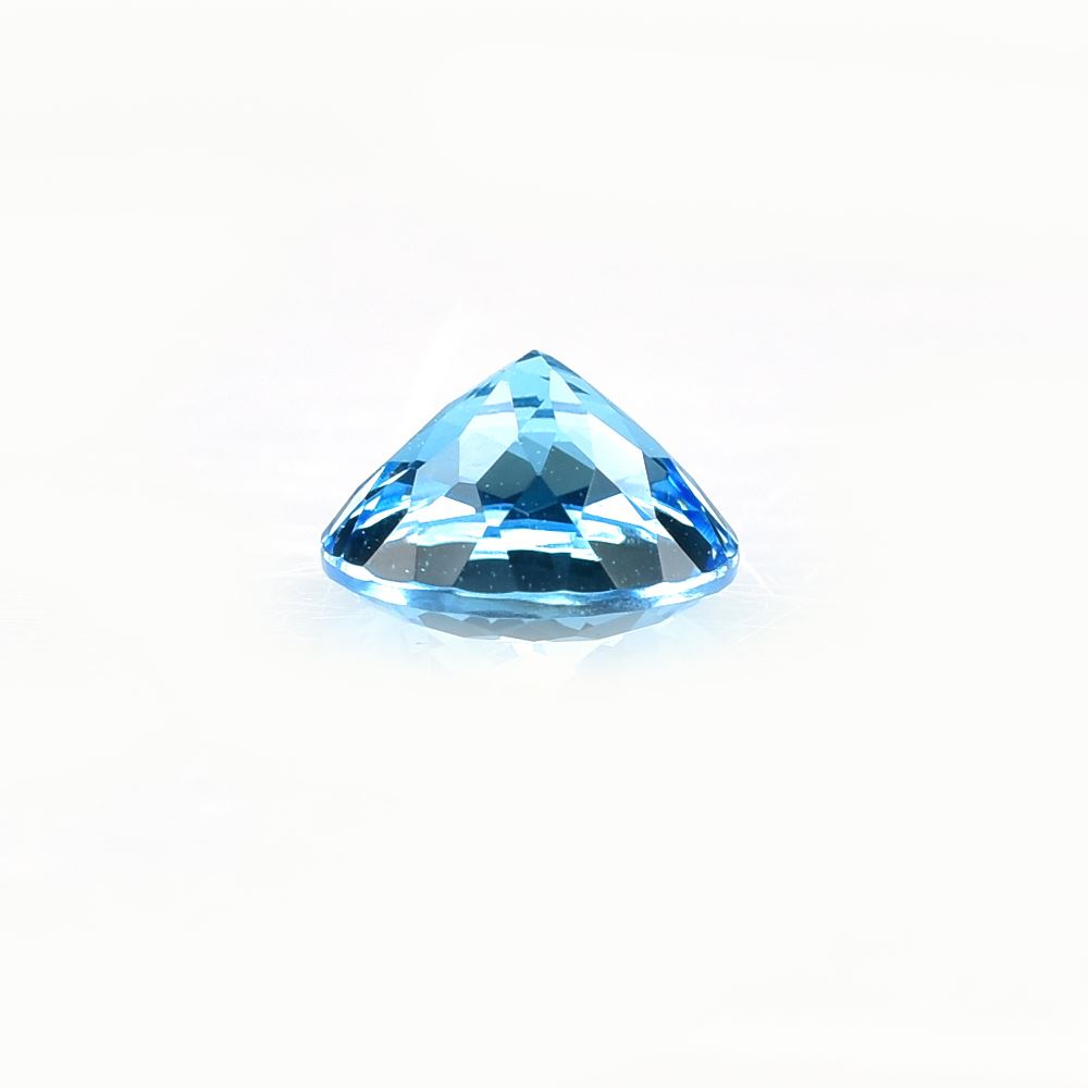 SWISS BLUE TOPAZ CUT ROUND (NORMAL/CLEAN) 7.00X7.00 MM 1.60 Cts.