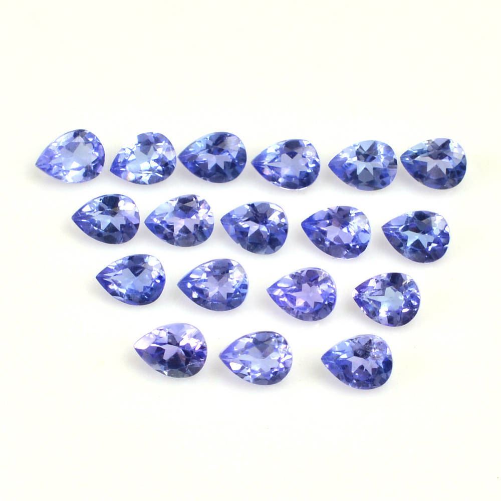 TANZANITE CUT PEAR (AAA) 4X3MM 0.17 Cts.