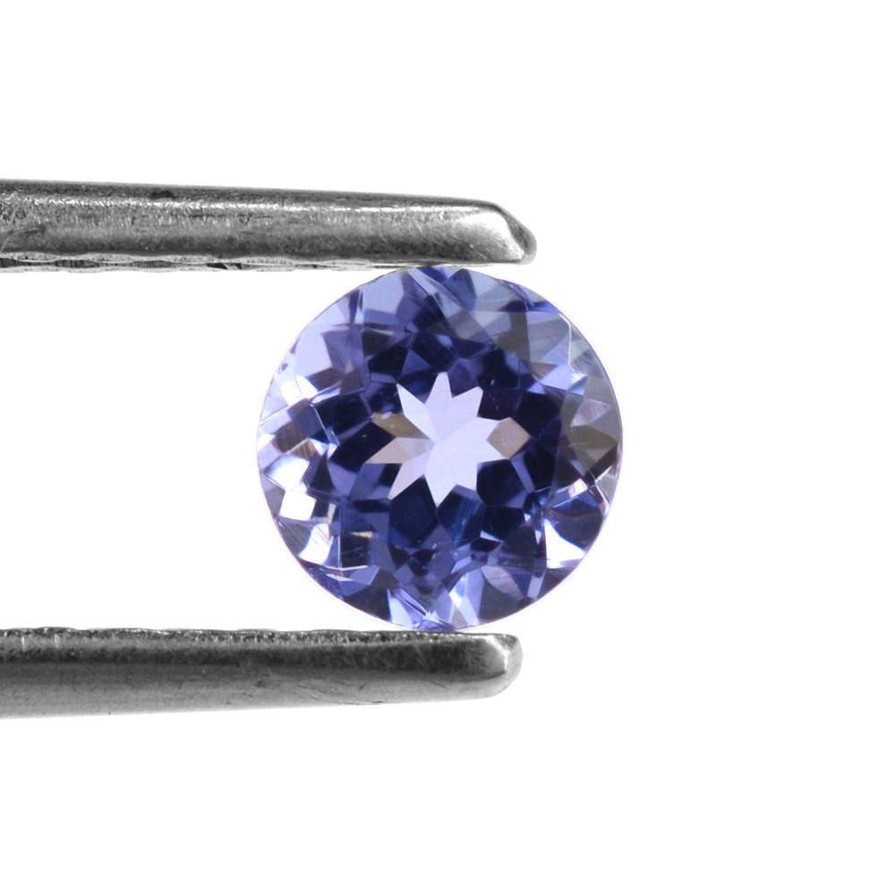 TANZANITE CUT ROUND (AA/CLEAN) 5MM 0.52 Cts.