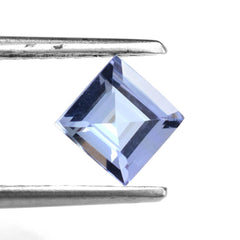 TANZANITE STEP CUT SQUARE (LITE) 6MM 0.83 Cts.