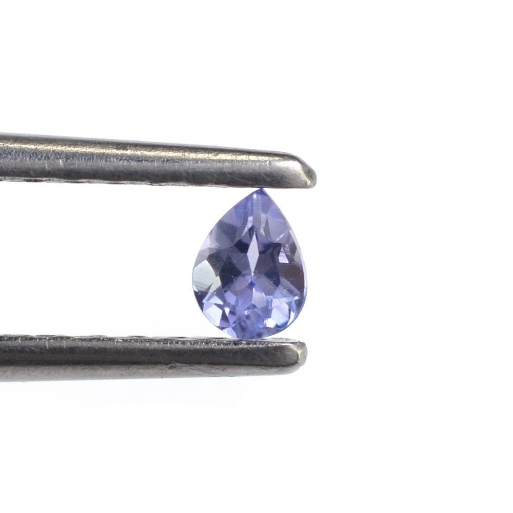 TANZANITE CUT PEAR (A/SI) 4X3MM 0.15 Cts.
