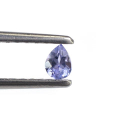 TANZANITE CUT PEAR (A/SI) 4X3MM 0.15 Cts.
