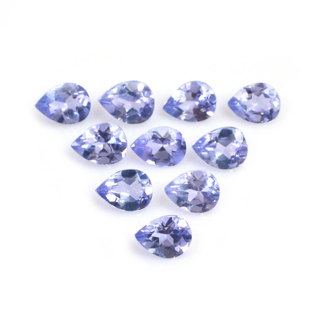 TANZANITE CUT PEAR (A/SI) 4X3MM 0.15 Cts.