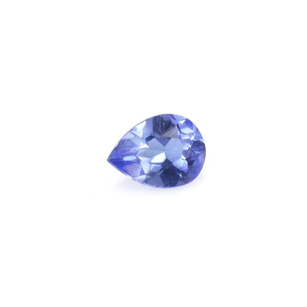 TANZANITE CUT PEAR (AA/SI) 4X3MM 0.16 Cts.