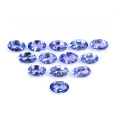 TANZANITE CUT OVAL (A/SI) 5X3MM 0.22 Cts.