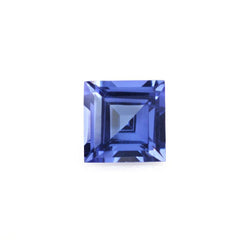 TANZANITE CUT SQUARE (AAA) 5MM 0.66 Cts.
