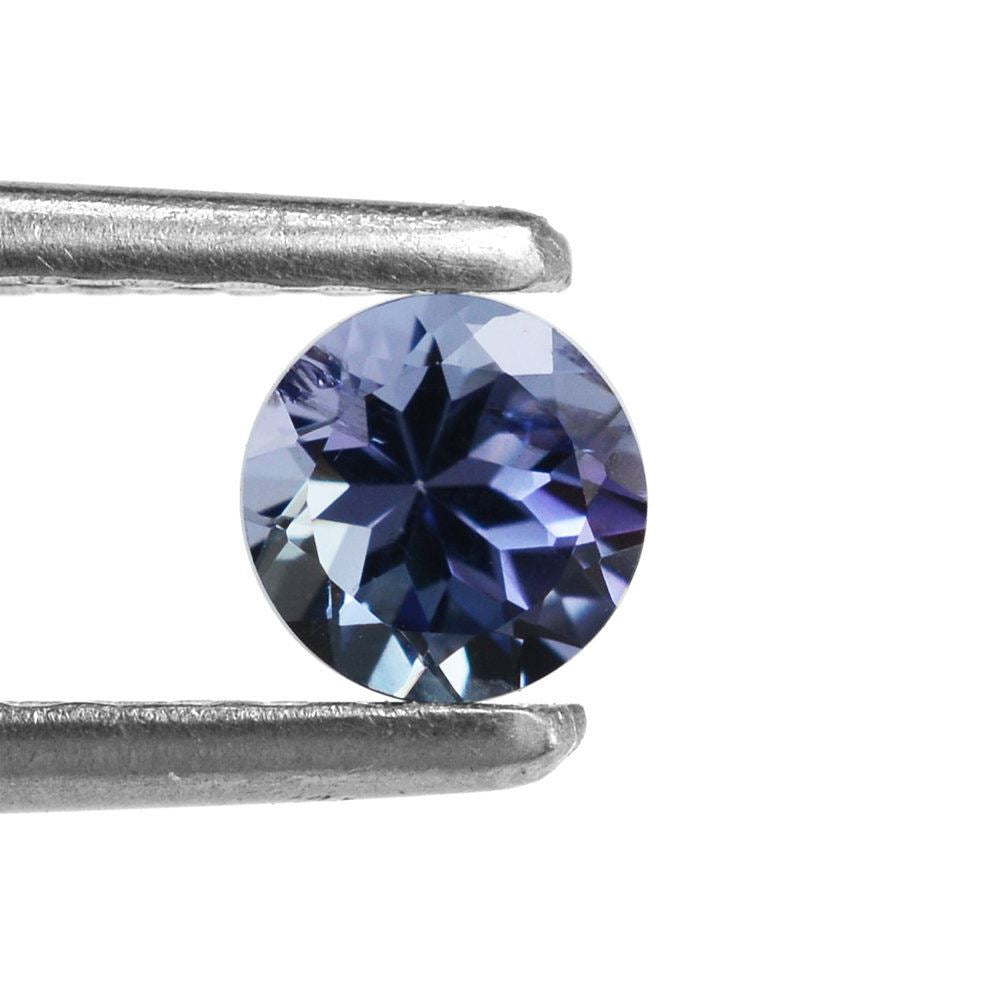 TANZANITE CUT ROUND (A/HI) 4.50MM 0.35 Cts.