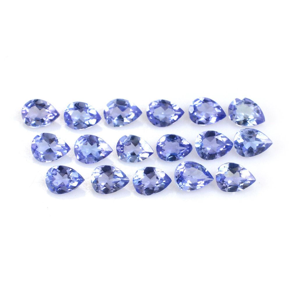 TANZANITE CUT PEAR (A) 4X3MM 0.14 Cts.