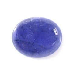 TANZANITE OVAL CAB (MILKY) 11X9MM 4.45 Cts.