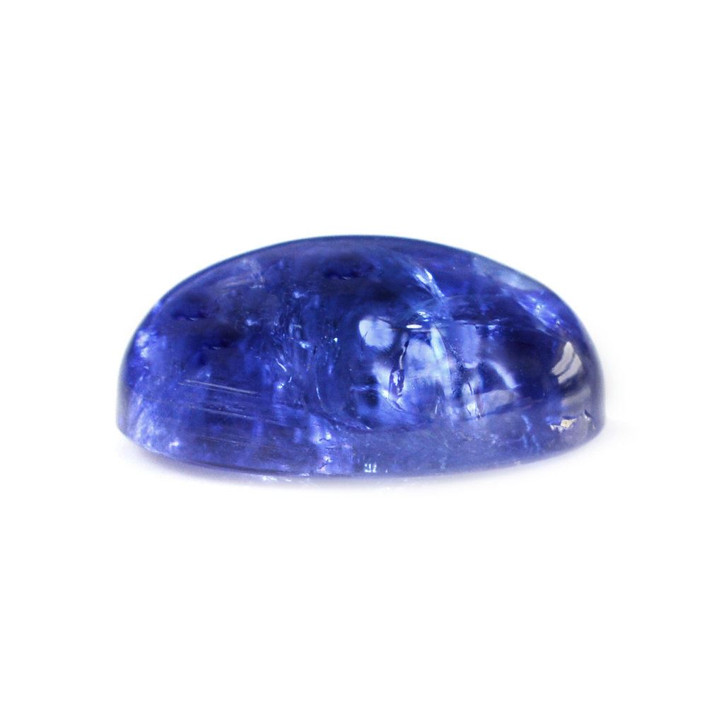 TANZANITE OVAL CAB (AAA/HI) 12X10MM 5.95 Cts.