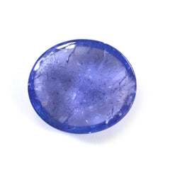 MILKY TANZANITE OVAL CAB 16X14MM 10.08 Cts.