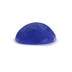 MILKY TANZANITE OVAL CAB 12X10MM 5.70 Cts.