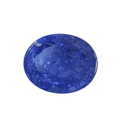 MILKY TANZANITE OVAL CAB 10X8MM 2.65 Cts.