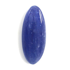 MILKY TANZANITE LONG OVAL CAB 28.50X11.50MM 17.44 Cts.