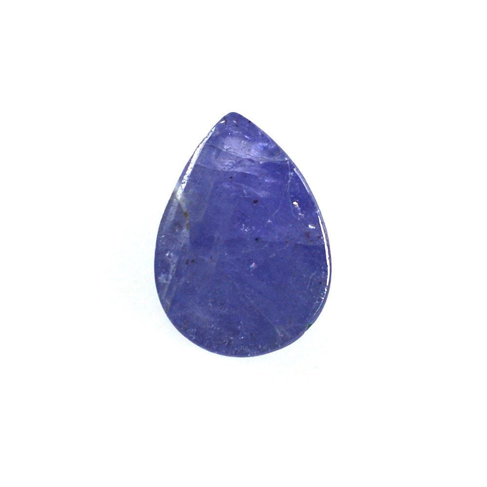 MILKY TANZANITE PEAR CAB 7X5MM 0.95 Cts.