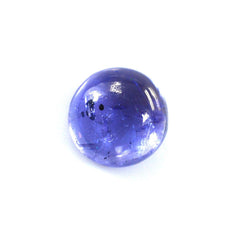 MILKY TANZANITE ROUND CAB 6MM 1.12 Cts.
