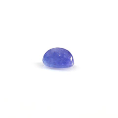 MILKY TANZANITE ROUND CAB 4MM (A/CLEAN) 0.34 Cts.