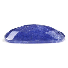 MILKY TANZANITE CHECKER CUT CUSHION CAB 15X10.50MM 5.70 Cts.