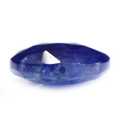 MILKY TANZANITE ROSE CUT BRIOLETTE PEAR (HALF DRILL) 20X15MM 15.84 Cts.
