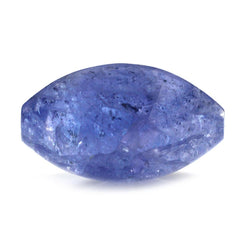 MILKY TANZANITE PLAIN DHOLKI 14X8MM 7.10 Cts.