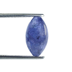 MILKY TANZANITE PLAIN DHOLKI 14X8MM 7.10 Cts.