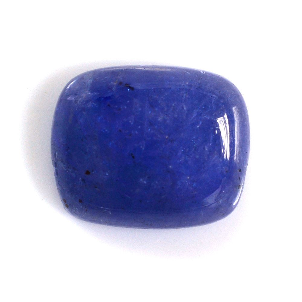 MILKY TANZANITE CUSHION CAB 11X9MM 5.03 Cts.