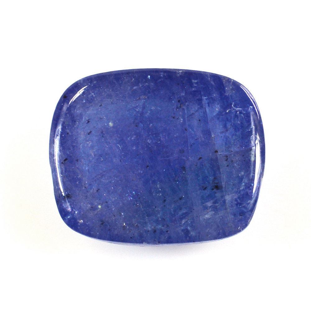MILKY TANZANITE CUSHION CAB 11X9MM 5.03 Cts.