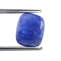 MILKY TANZANITE CUSHION CAB 11X9MM 5.03 Cts.