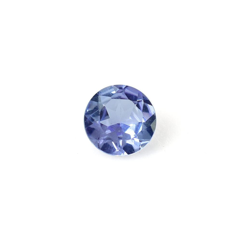 TANZANITE CUT ROUND (A) 4MM 0.26 Cts.