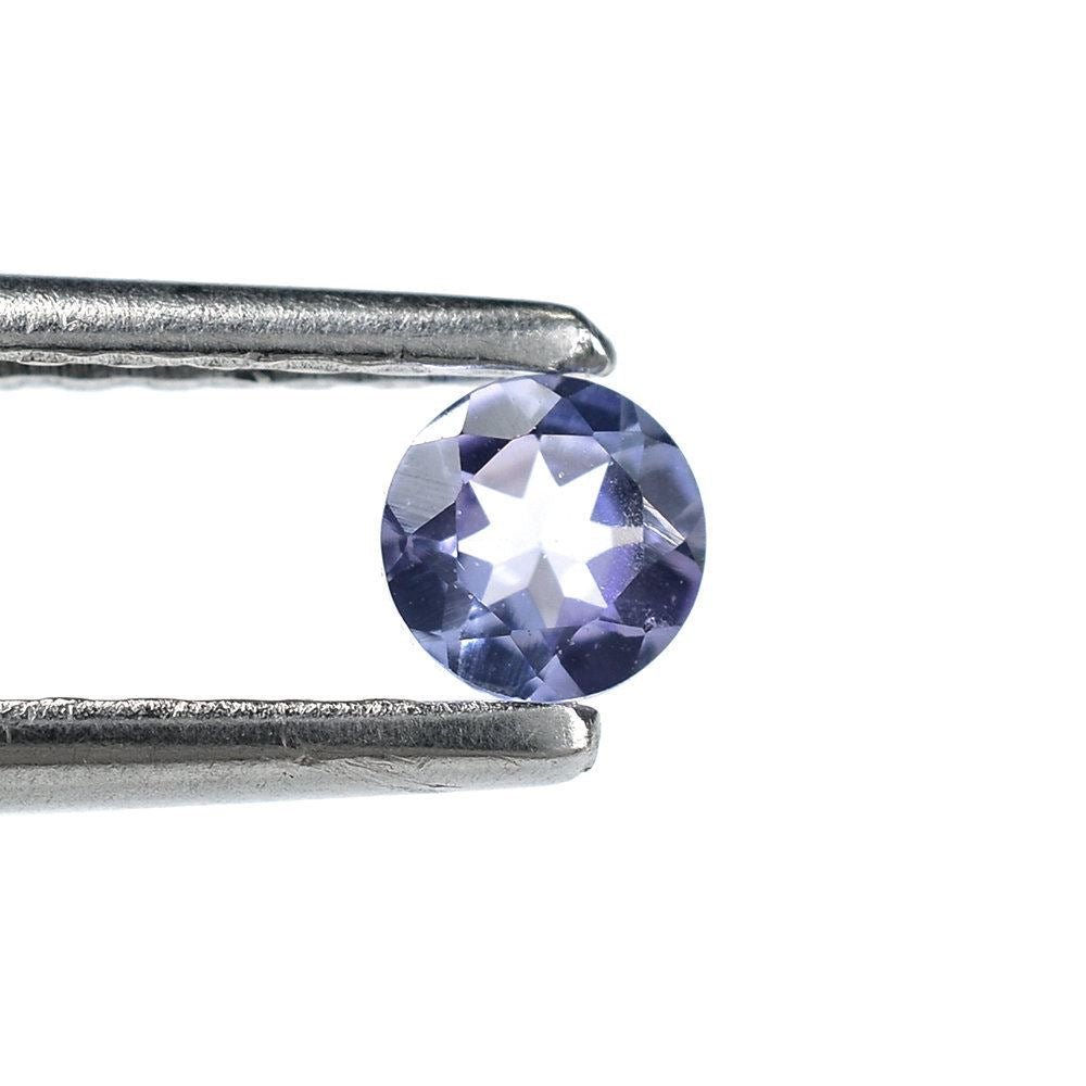 TANZANITE CUT ROUND (A) 4MM 0.26 Cts.