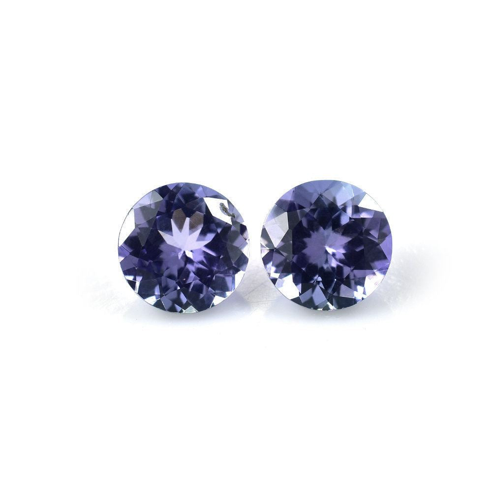 TANZANITE CUT ROUND (A) 6MM 0.85 Cts.