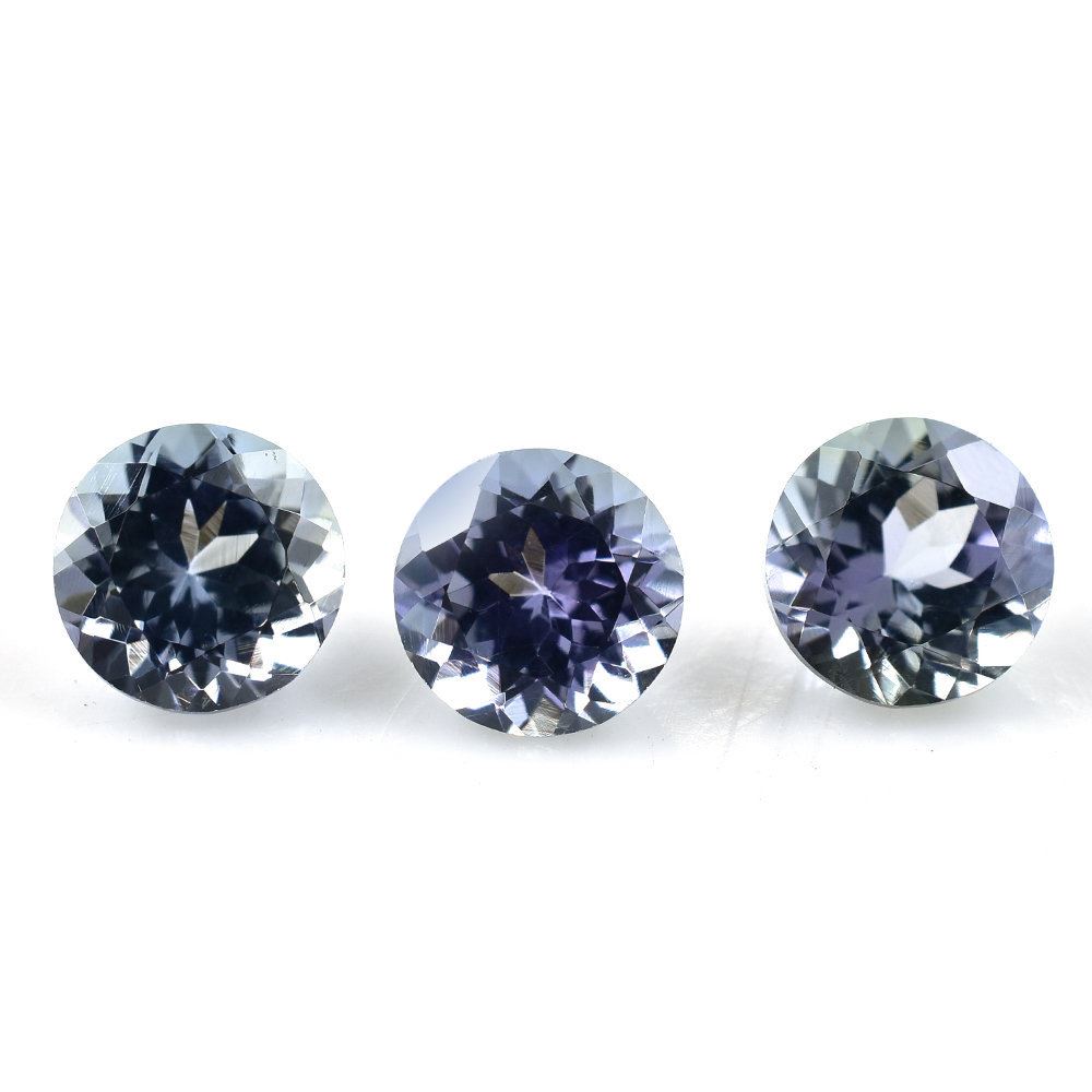 TANZANITE CUT ROUND (A) 4.50MM 0.42 Cts.