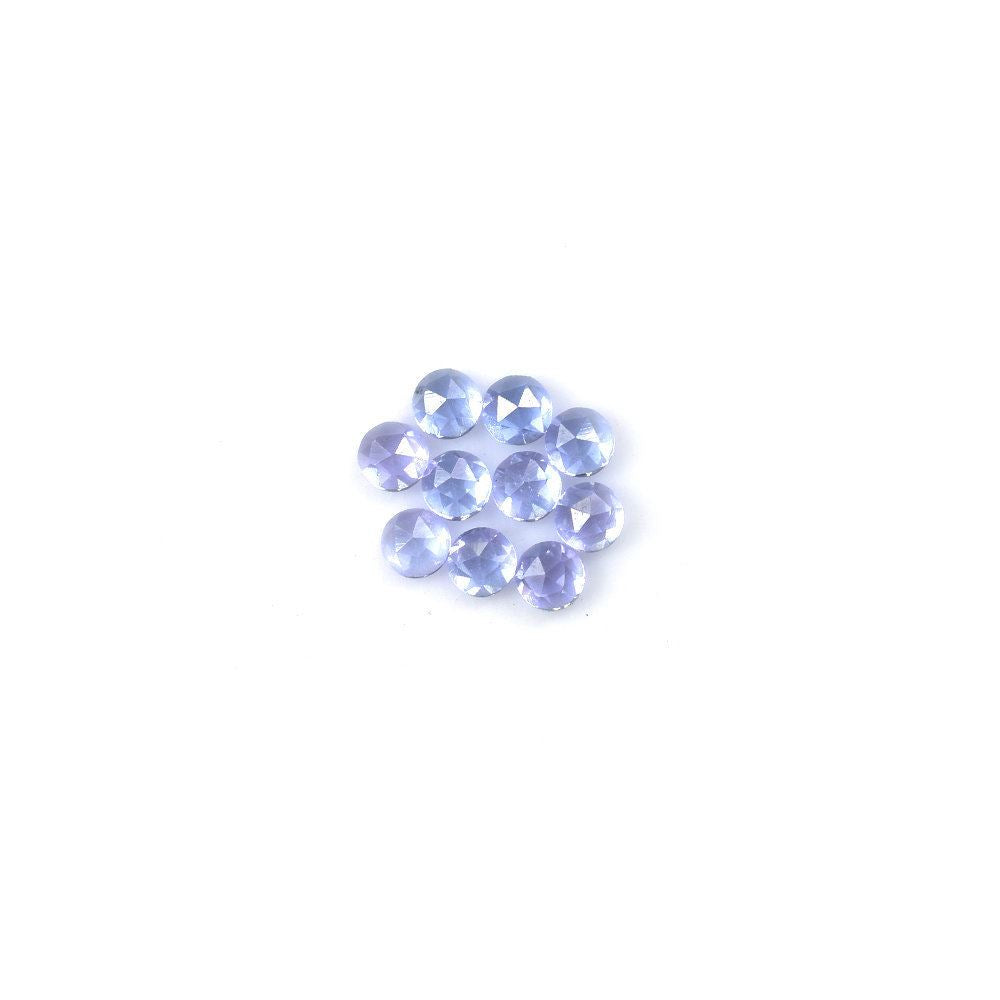 TANZANITE ROSE CUT ROUND CAB (A) 2.20MM 0.06 Cts.