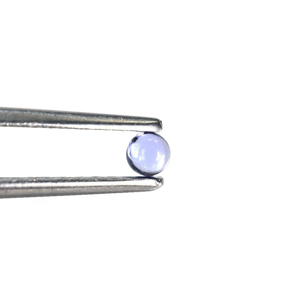TANZANITE ROUND CAB (A) 3MM 0.17 Cts.