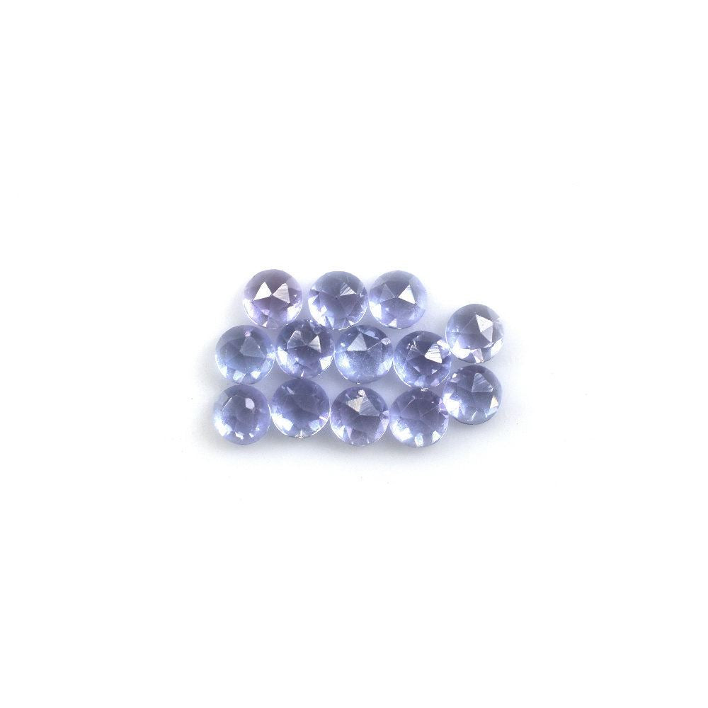 TANZANITE ROSE CUT ROUND CAB (A) 2MM 0.05 Cts.