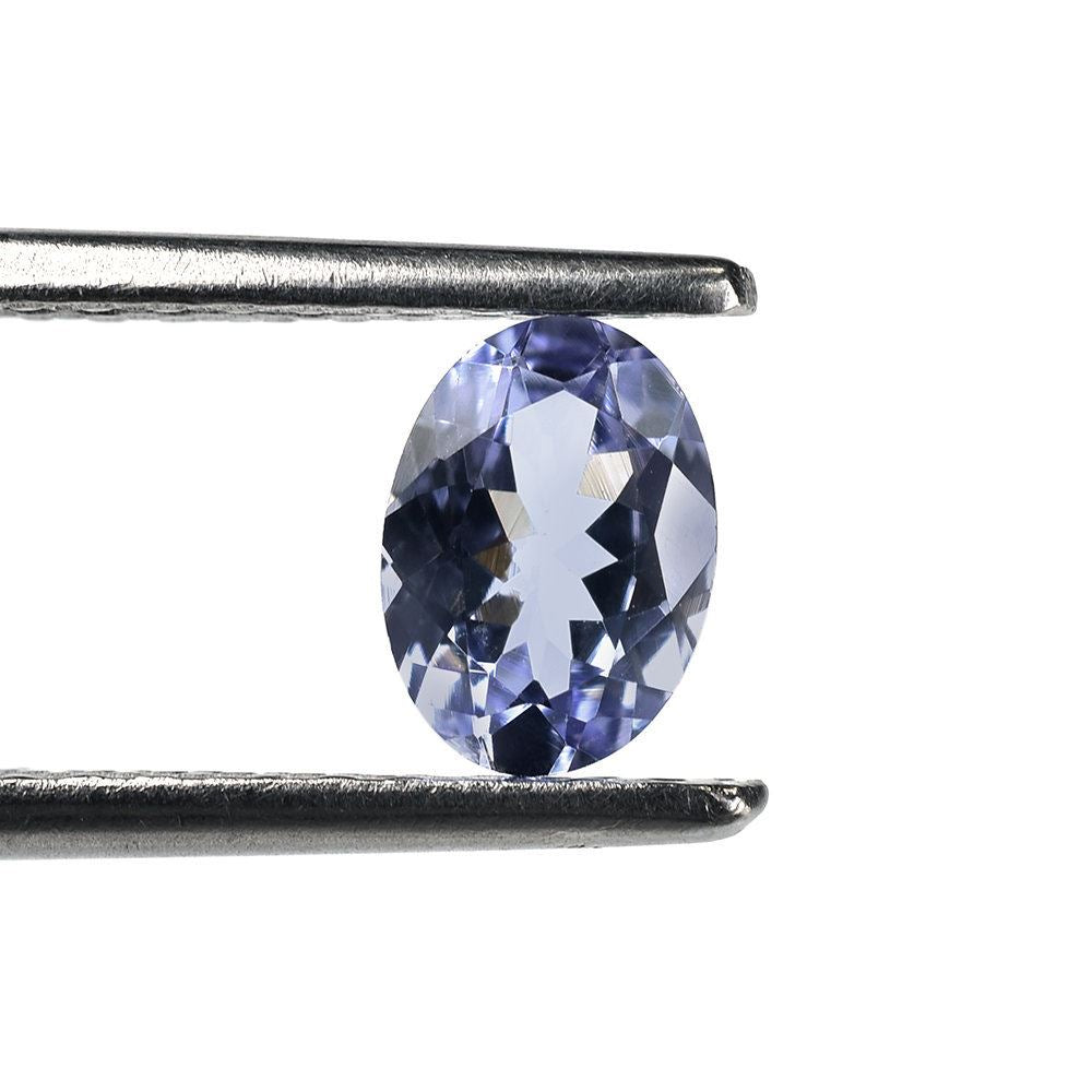 TANZANITE CUT OVAL (A) 7X5MM 0.82 Cts.