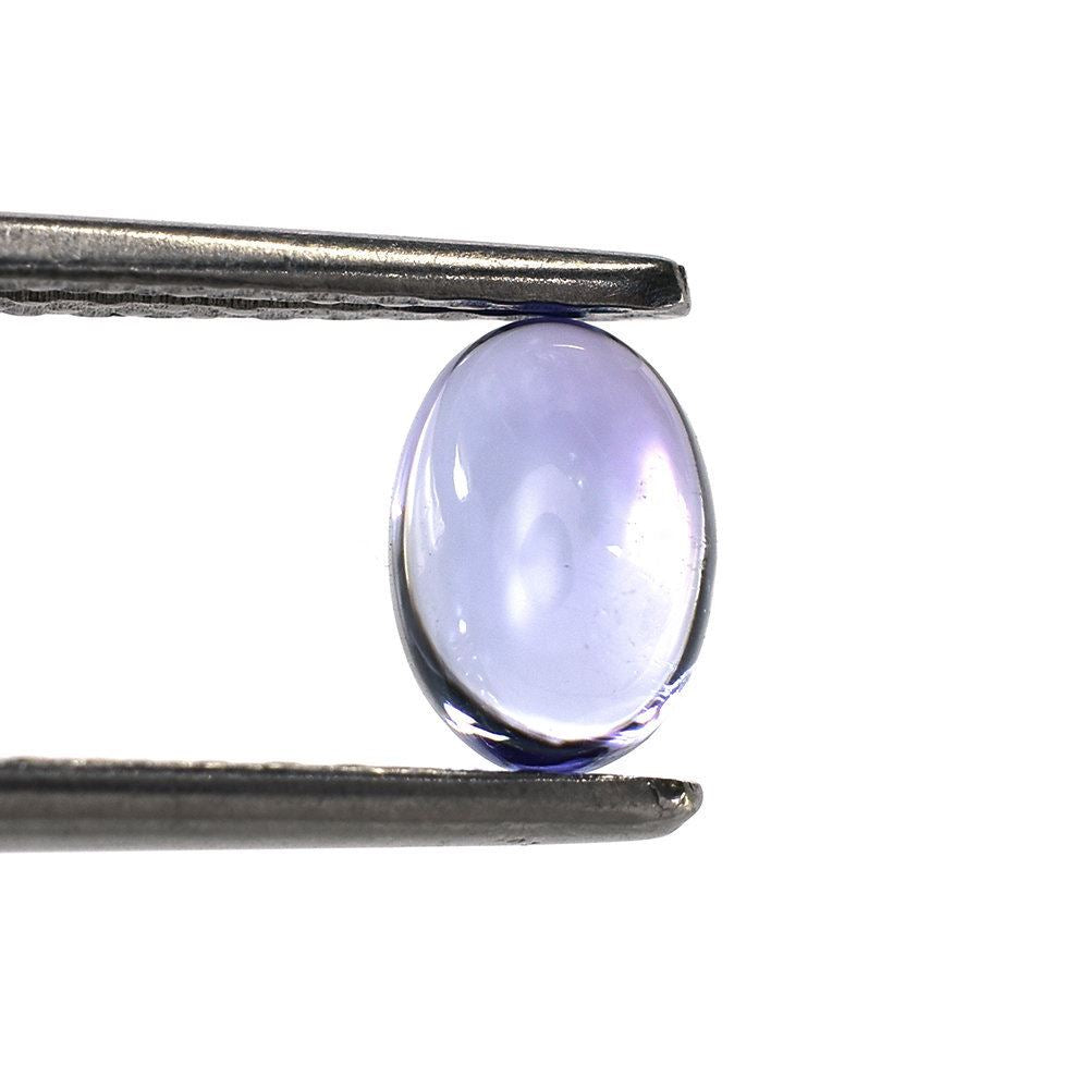 TANZANITE OVAL CAB (A) 7X5MM 0.85 Cts.