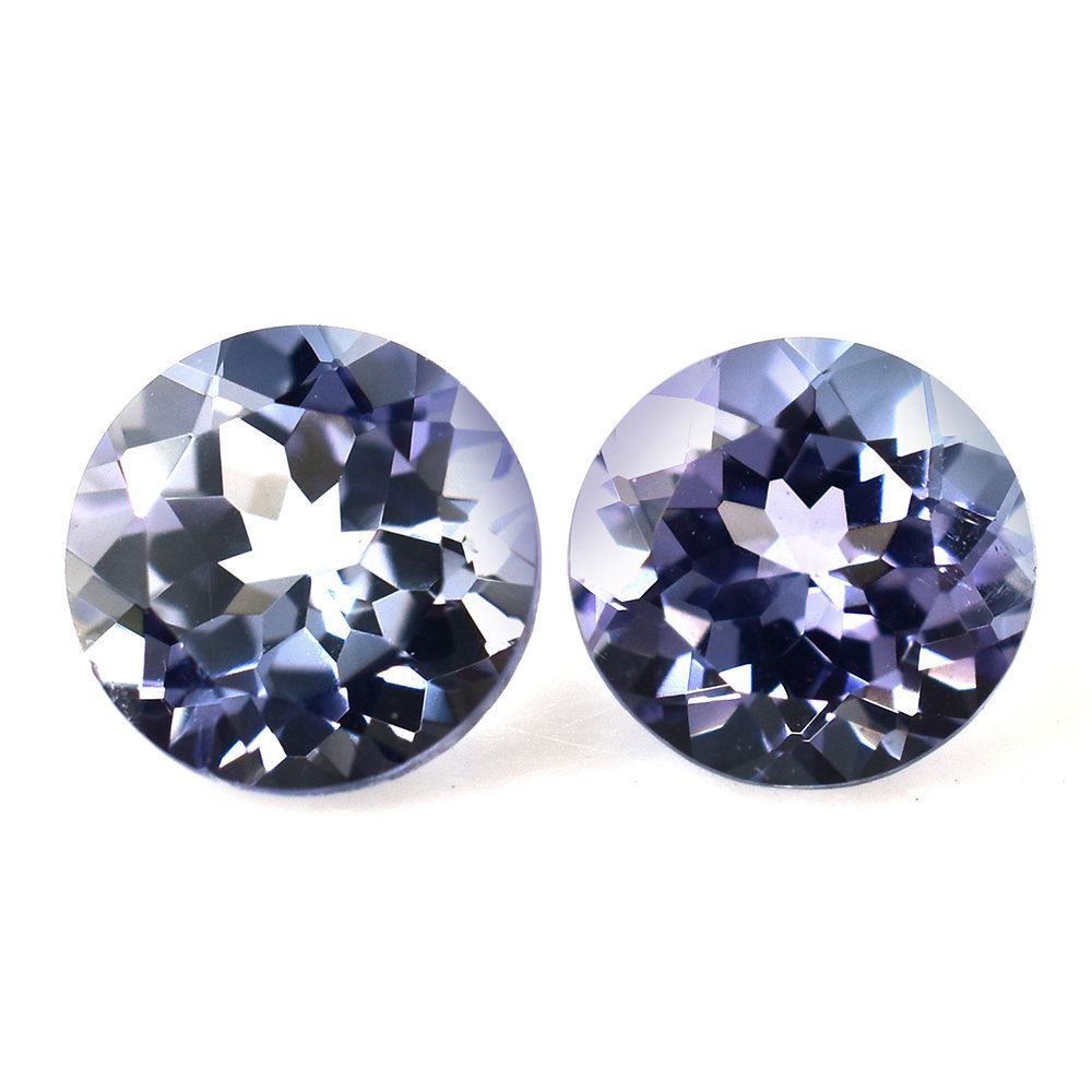 TANZANITE CUT ROUND (A) 5MM 0.48 Cts.