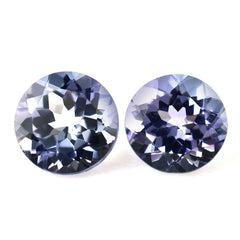 TANZANITE CUT ROUND (A) 5MM 0.48 Cts.