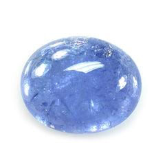 MILKY TANZANITE PLAIN OVAL CAB (SEMI MILKY) 10X8MM 3.31 cts