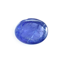 MILKY TANZANITE PLAIN OVAL CAB (SEMI MILKY) 9X7MM 2.05 Cts.