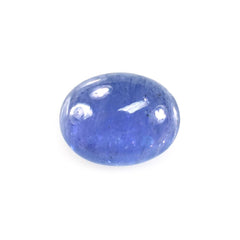 MILKY TANZANITE PLAIN OVAL CAB (SEMI MILKY) 9X7MM 2.11 Cts.