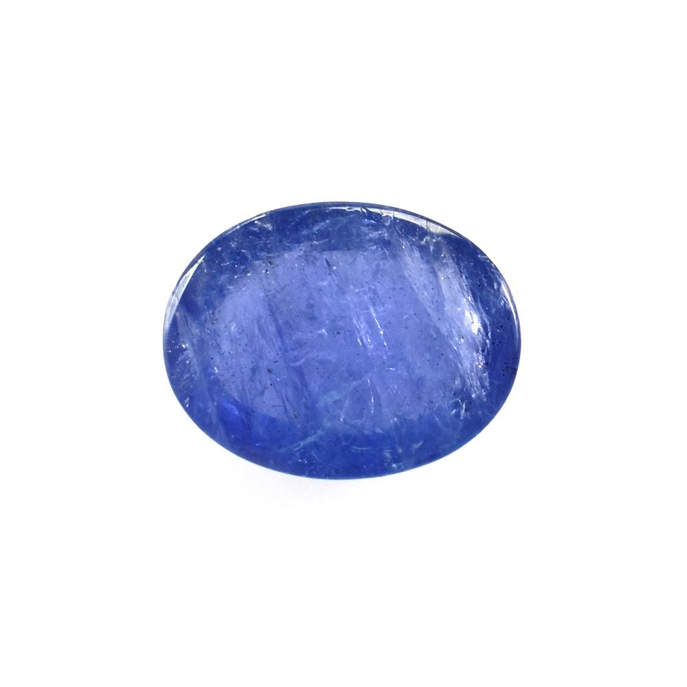 MILKY TANZANITE PLAIN OVAL CAB (SEMI MILKY) 9X7MM 2.11 Cts.